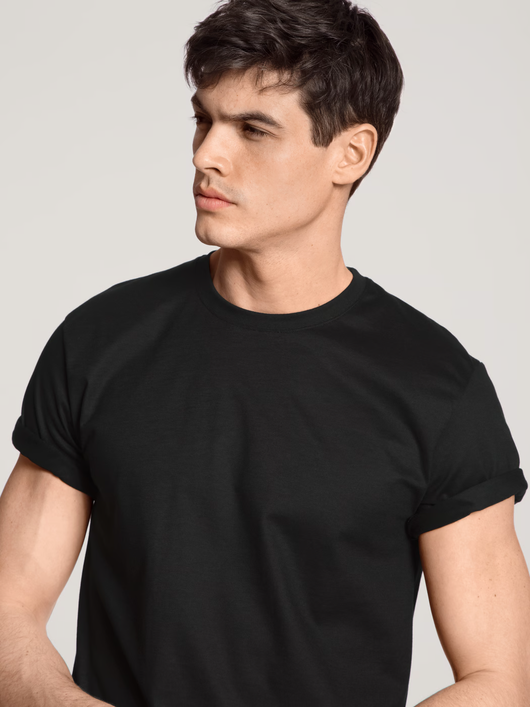 Calida Natural Benefit T-Shirt 2-Pack Black