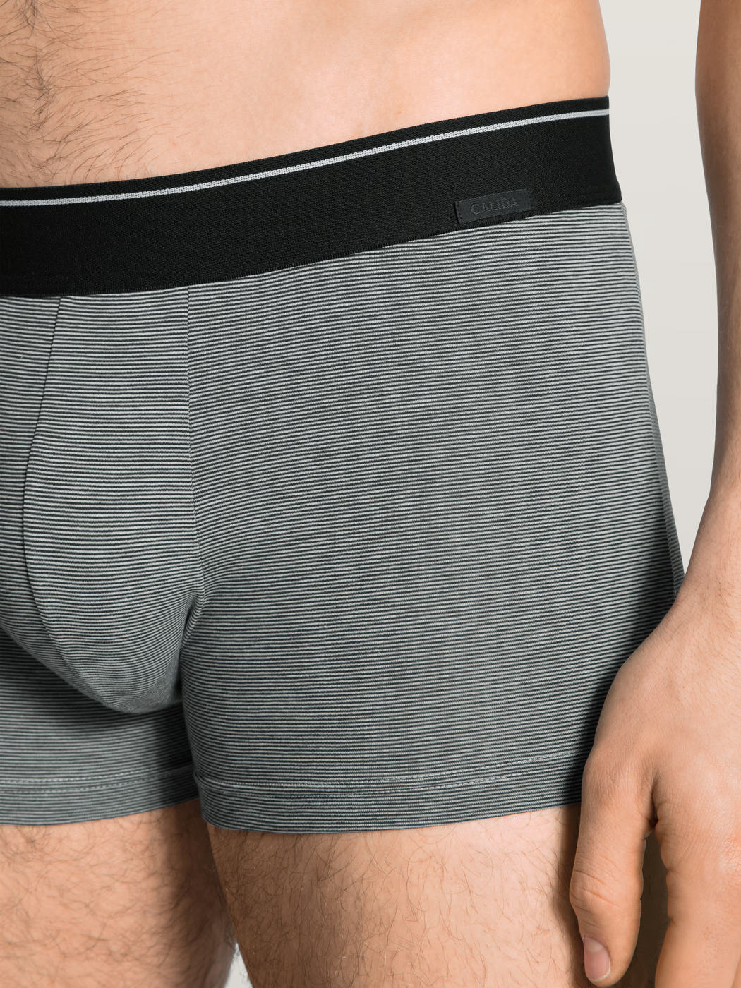 Calida Daywear Basic Cotton Stretch Boxer brief Fog