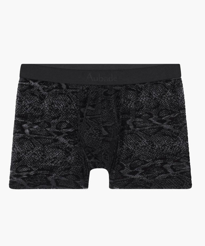 Aubade Boxer Black Python