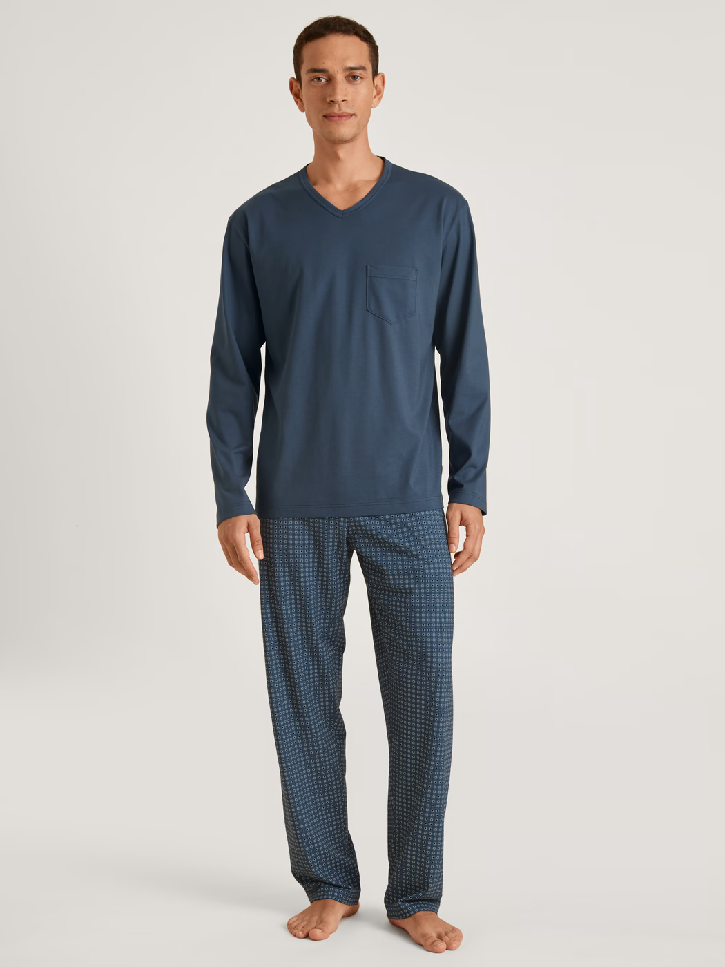 Calida Nightwear Pyjama Relax Imprint Comfort fit