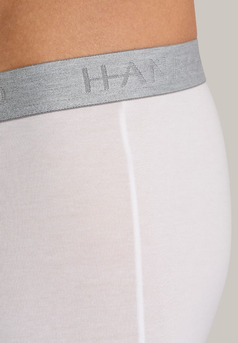 Hanro Cotton Essentials Boxer Briefs 2-Pack White