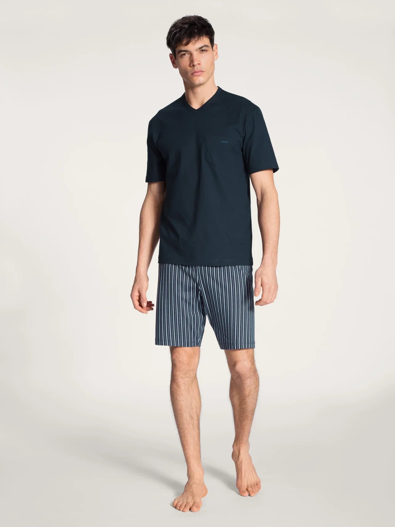 Calida Nightwear Basic Relax imprint Short Pyjama