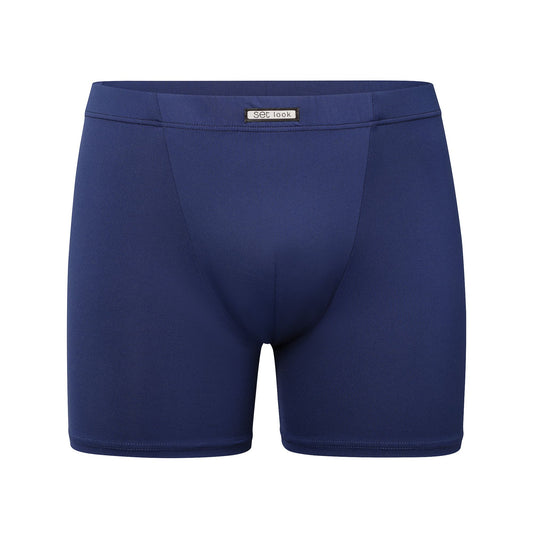 Set Microfiber boxer Marine