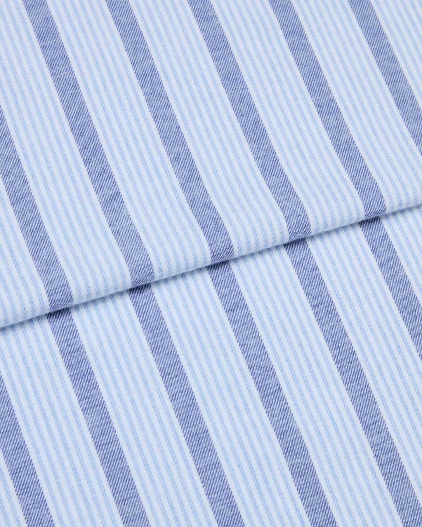 Bonsoir Men's Brushed Cotton Pyjamas Ripple Stripe