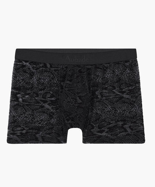 Aubade Boxer Black Python
